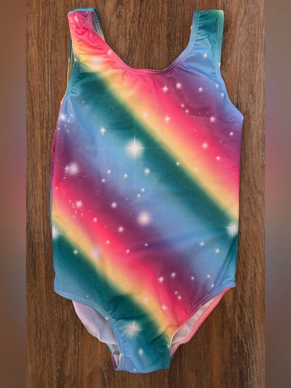 Rainbow Galaxy gymnastics/ dance leotard